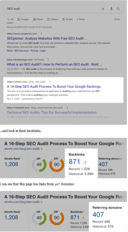 Seo Audit