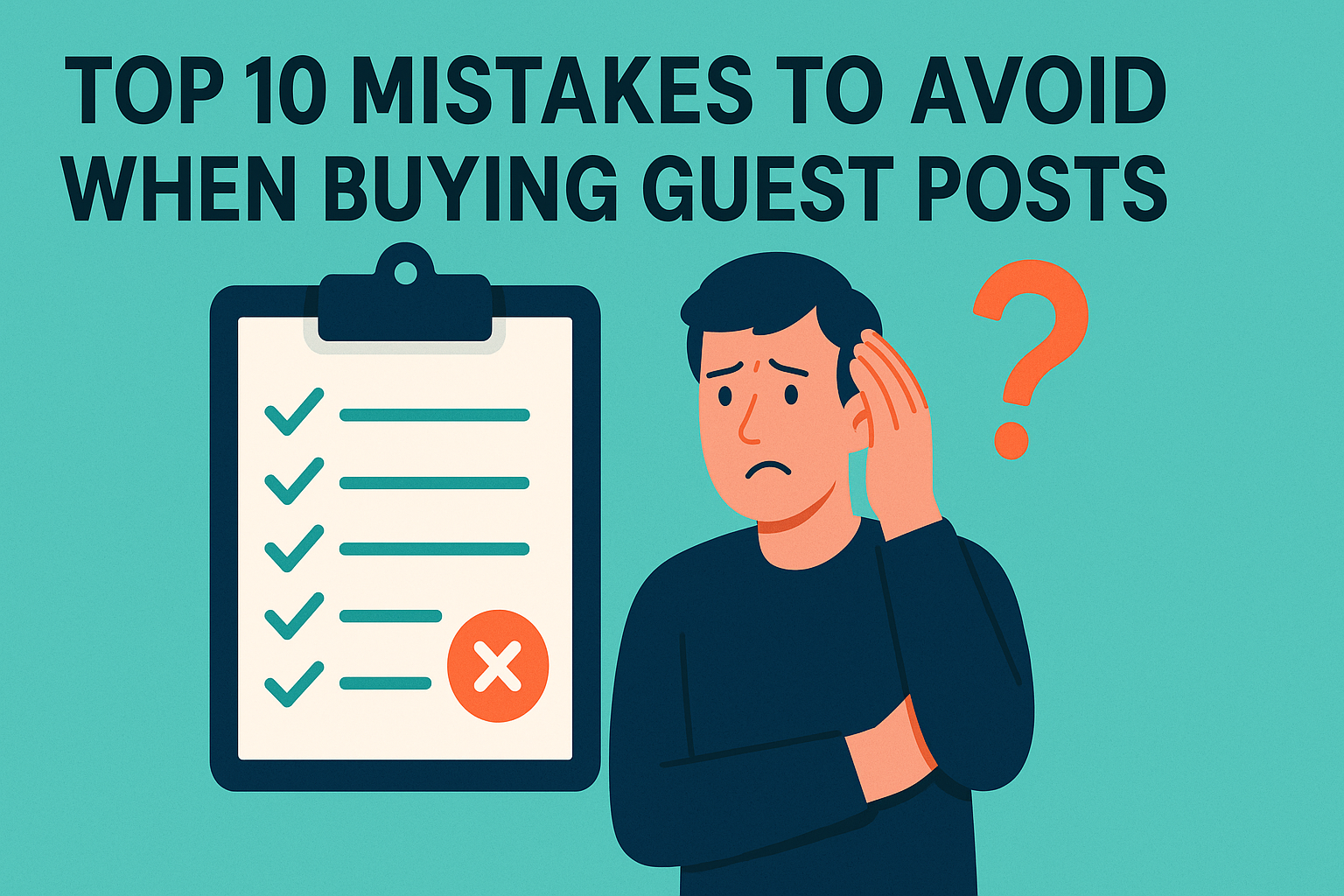 Top 10 Mistakes to Avoid When Buying Guest Posts