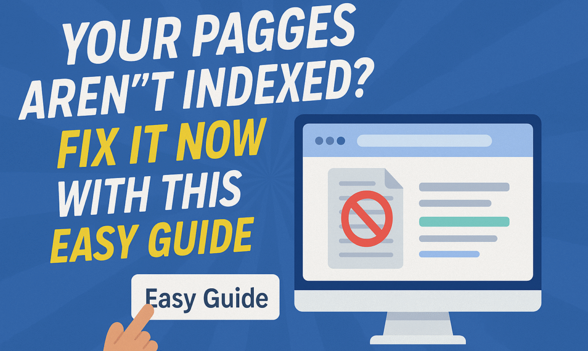Your Pages Aren’t Indexed? Fix It Now with This Easy Guide